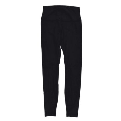 Lululemon Black High Waisted Cotton Blend Leggings Size Small 28 Inch Inseam