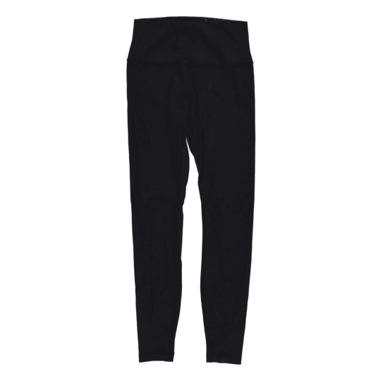 Lululemon Black High Waisted Cotton Blend Leggings Size Small 28 Inch Inseam