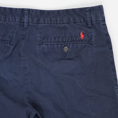 Polo Ralph Lauren Navy Blue Chino Trousers Size 20 100 Percent Cotton