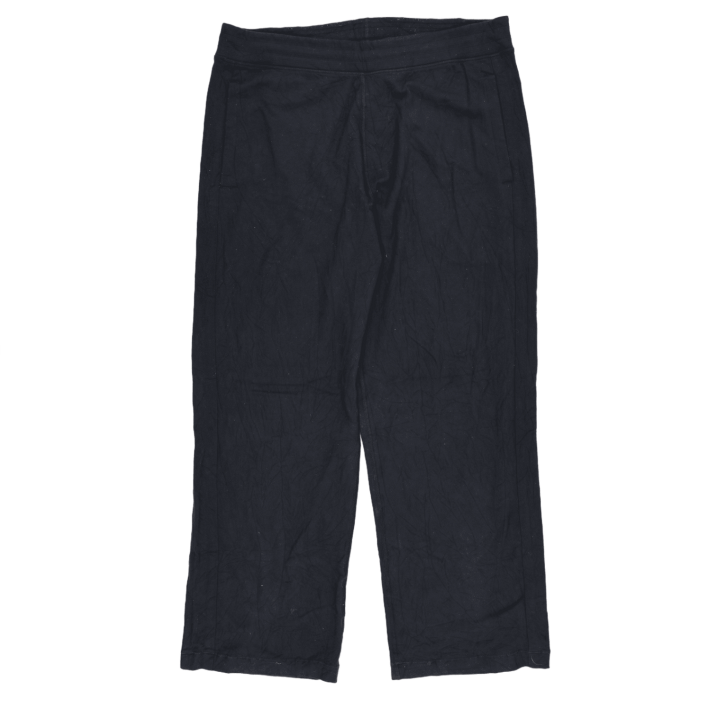 Lululemon Relaxed Fit Black Trousers Men Size M Cotton Blend 77 cm Inseam 86 cm Waist