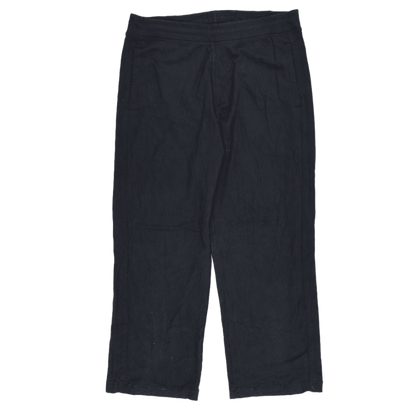 Lululemon Relaxed Fit Black Trousers Men Size M Cotton Blend 77 cm Inseam 86 cm Waist
