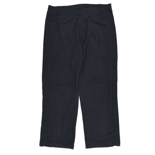 Lululemon Relaxed Fit Black Trousers Men Size M Cotton Blend 77 cm Inseam 86 cm Waist