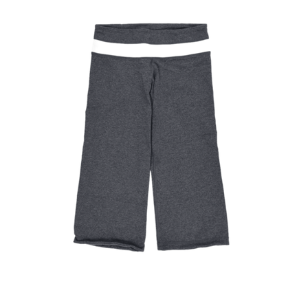 Adidas Womens Grey Fleece Wide Leg Trousers Medium 74 cm Inseam 36 cm Waist Size