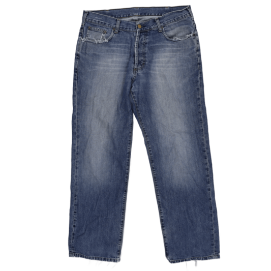 Carhartt Relaxed Fit Blue Denim Jeans W36 L30 Cotton