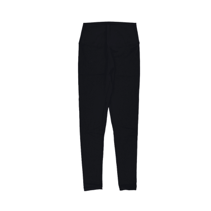 Lululemon Black High Waisted Leggings Women's Size M Stretch Fabric 70cm Inseam
