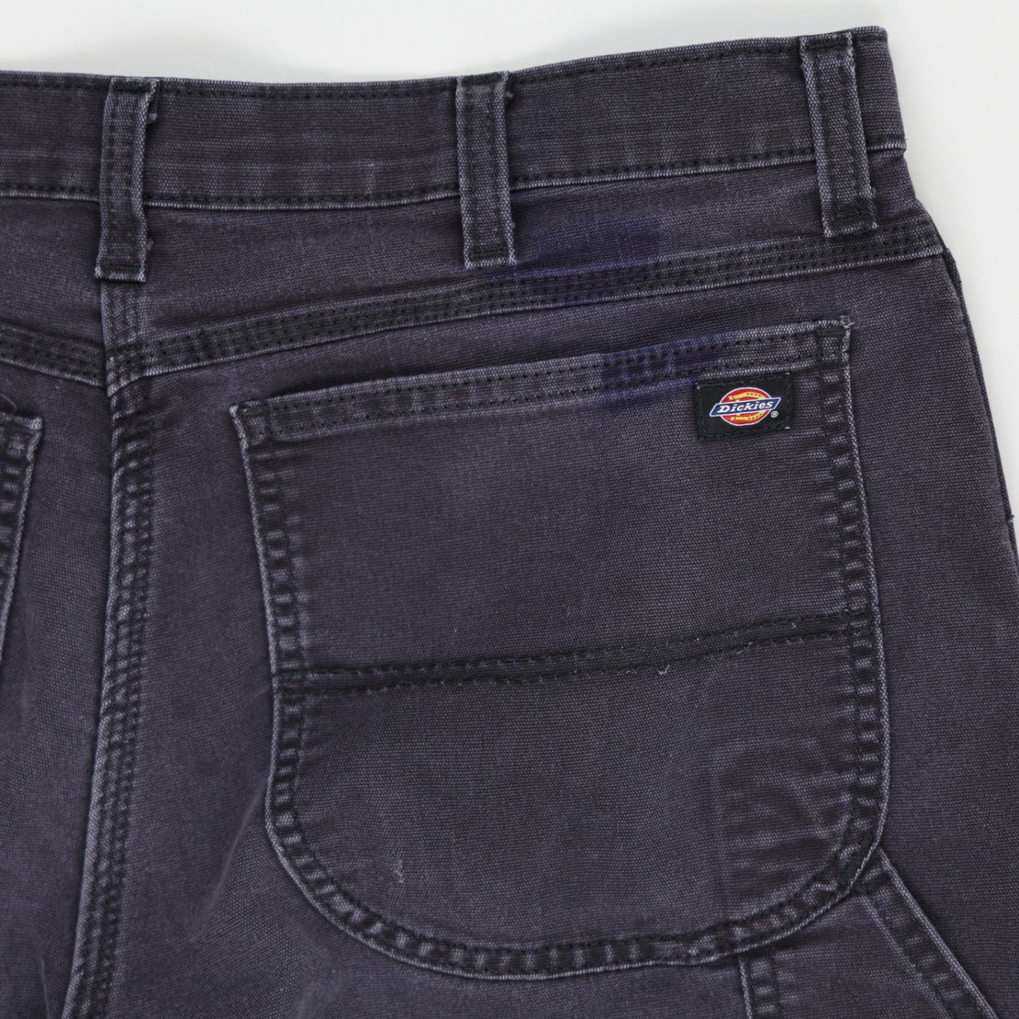 Dickies Flex Regular Fit Work Shorts Charcoal Grey Size 34 98% Cotton 2% Spandex