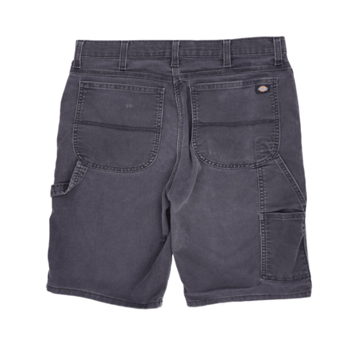 Dickies Flex Regular Fit Work Shorts Charcoal Grey Size 34 98% Cotton 2% Spandex