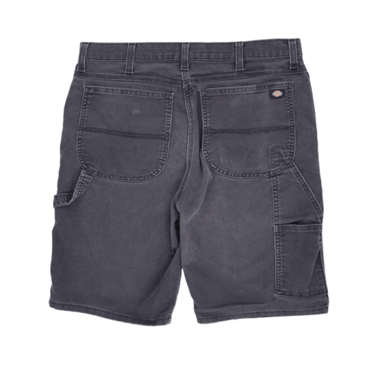 Dickies Flex Regular Fit Work Shorts Charcoal Grey Size 34 98% Cotton 2% Spandex