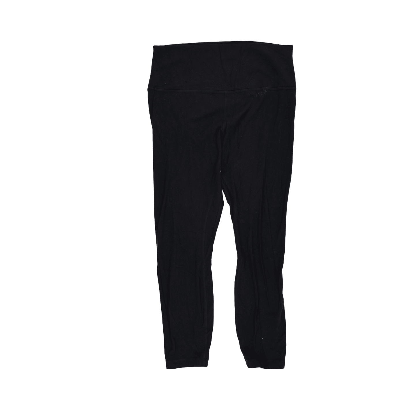 Lululemon High Rise Black Full Length Stretch Leggings Size 8 28 Inch Inseam Women's Activewear