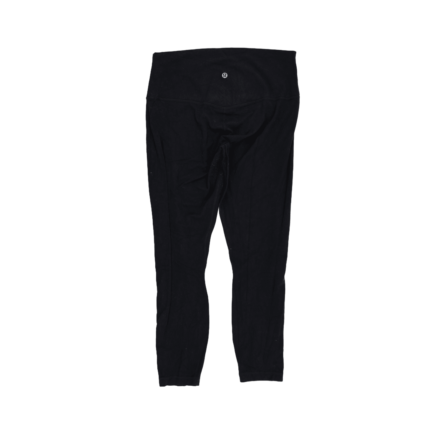 Lululemon High Rise Black Full Length Stretch Leggings Size 8 28 Inch Inseam Women's Activewear