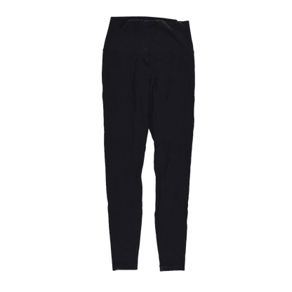 Lululemon High-Waisted Black Leggings Women's Activewear Size S Stretch Fabric 69 cm Inseam 64 cm Waist