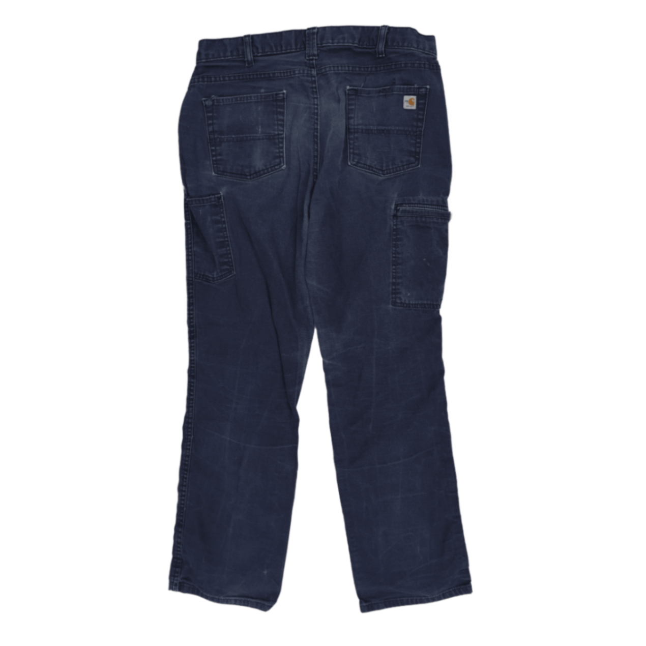 Carhartt Blue Work Trousers 32W 32L Heavyweight Cotton Blend