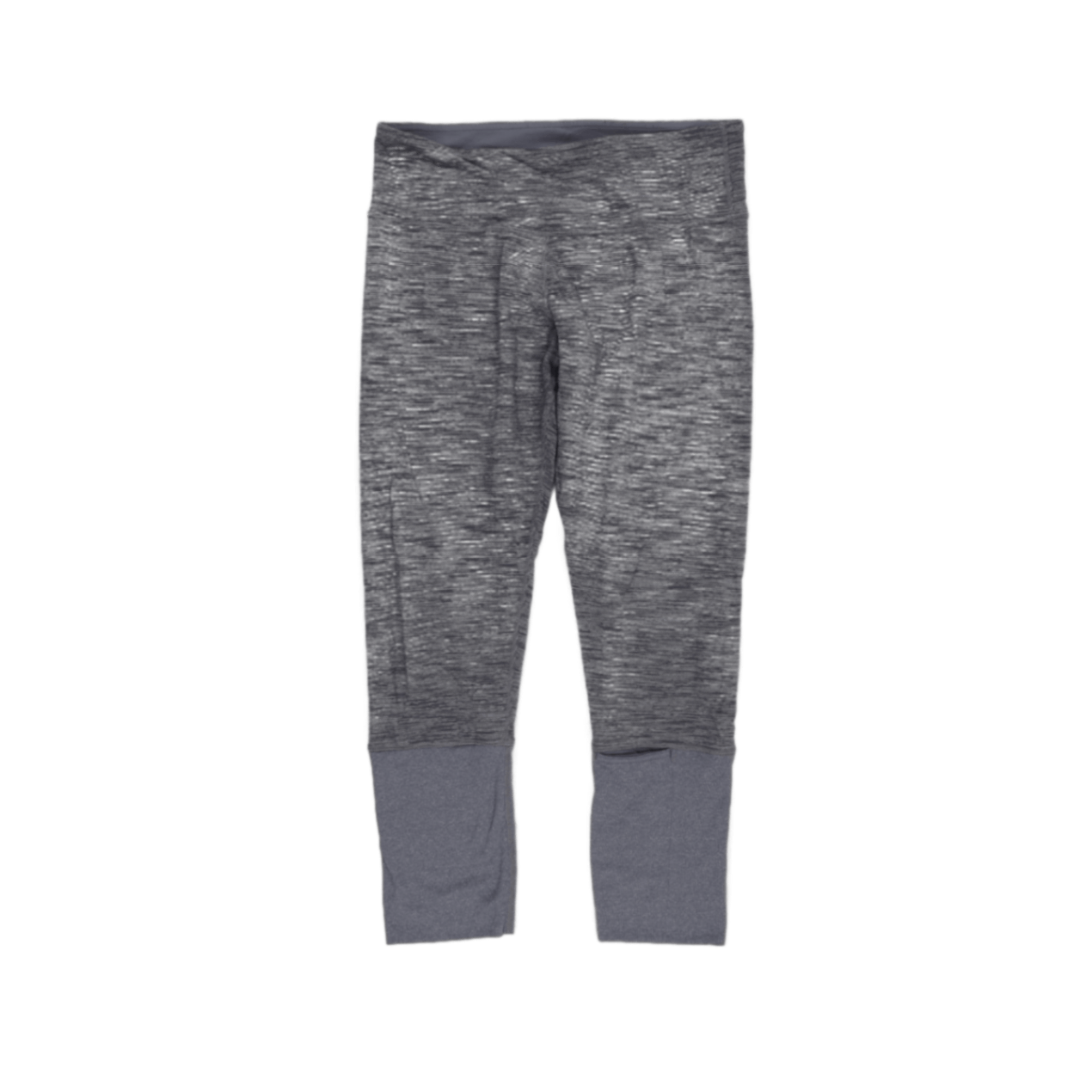 Unbranded Grey Stretch Yoga Leggings Small Activewear