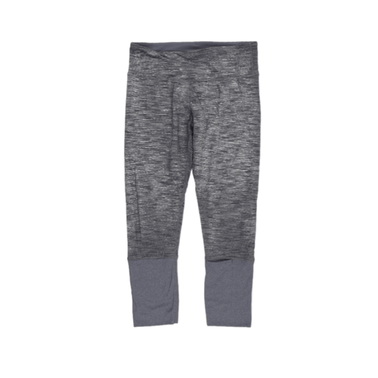 Unbranded Grey Stretch Yoga Leggings Small Activewear