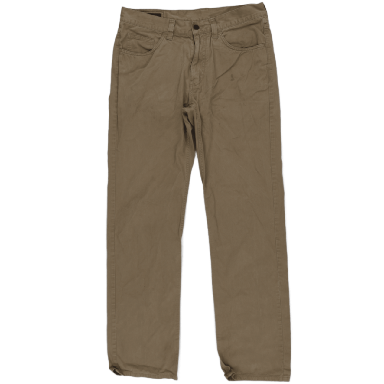 Tommy Hilfiger Beige Cotton Straight Leg Chinos 34x34 Vintage Mens Trousers