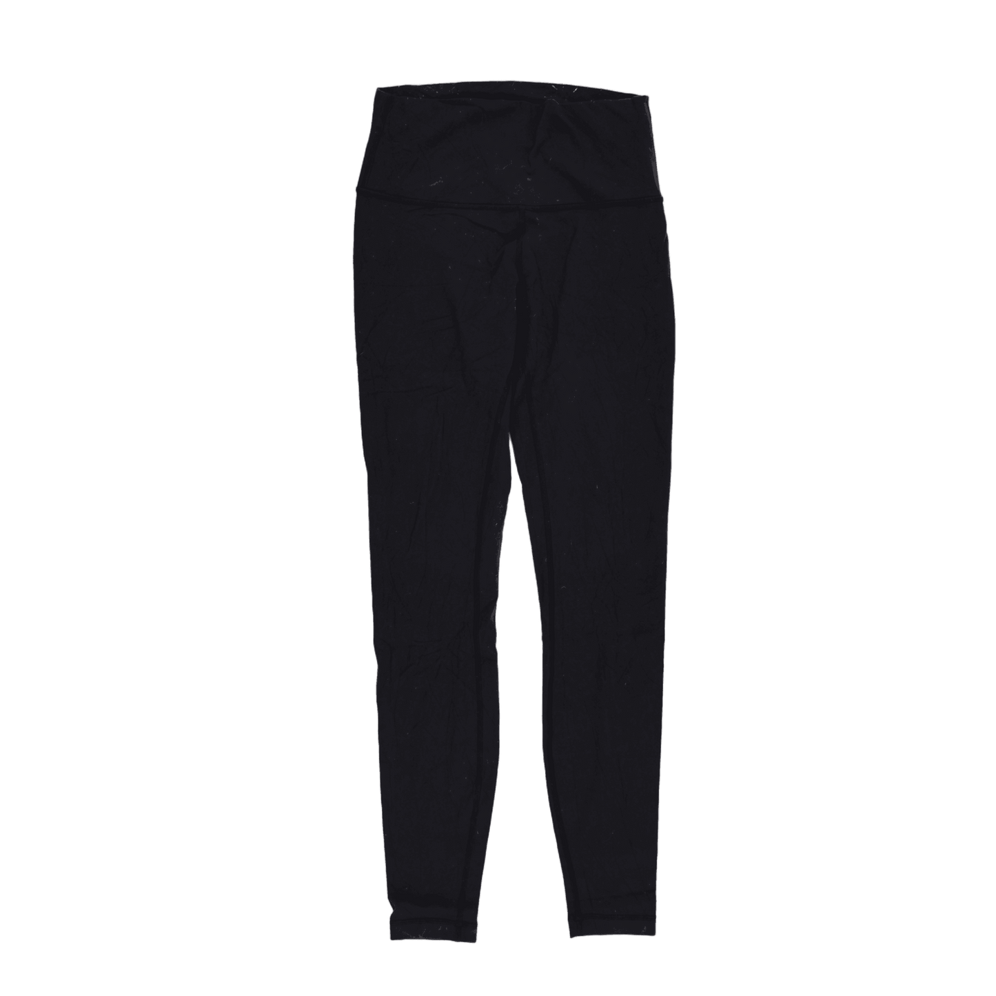 Lululemon High-Rise Black Leggings Size 8 Stretch Fabric Womens Activewear