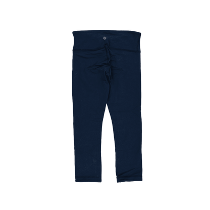 Lululemon Navy Blue High Waisted 7 8 Leggings Size 4 Small Nylon Blend