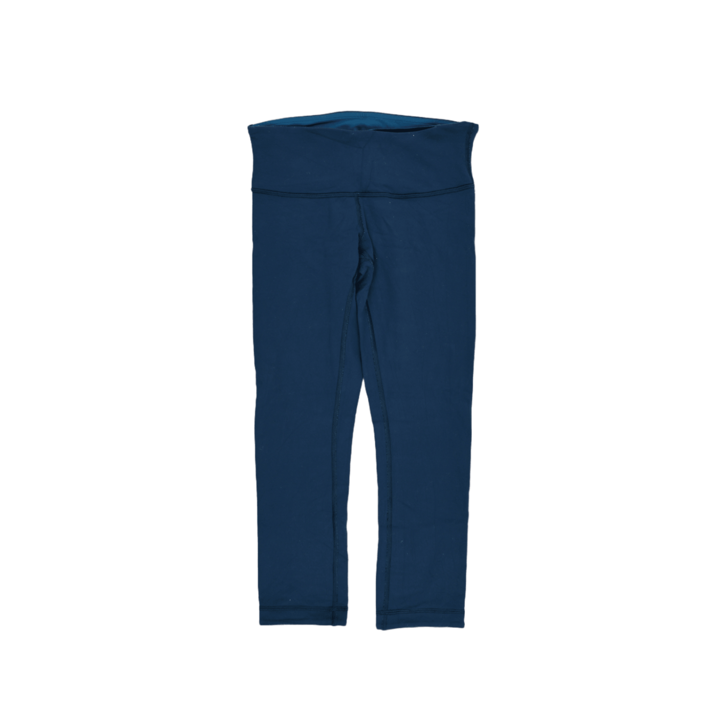Lululemon Navy Blue High Waisted 7 8 Leggings Size 4 Small Nylon Blend
