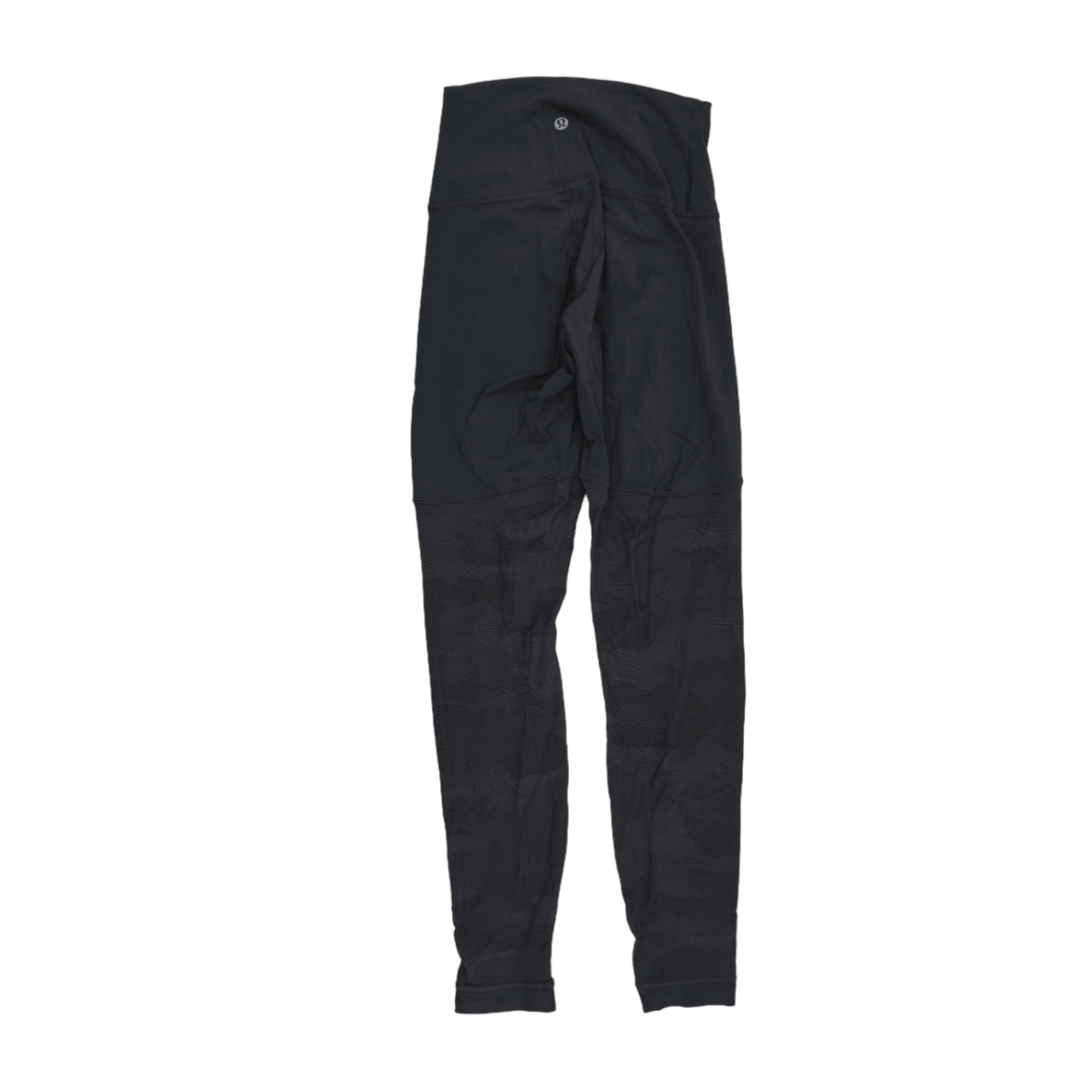 Lululemon Black High-Rise Sculpt Yoga Leggings Size 8 27 Inch Inseam 82% Nylon 18% Lycra Women's Activewear