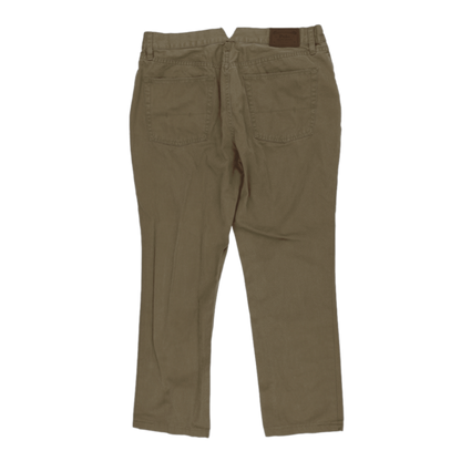 Polo Ralph Lauren Men's Chino Trousers Olive Green W34 L30 100% Cotton