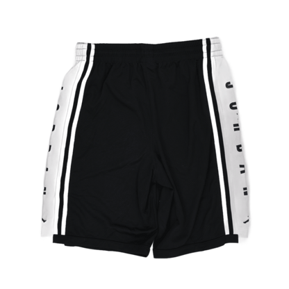 Jordan Men's Athletic Shorts Black White 24 cm Inseam 38 cm Waist Size Medium Polyester