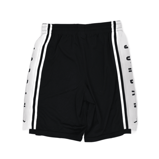 Jordan Men's Athletic Shorts Black White 24 cm Inseam 38 cm Waist Size Medium Polyester