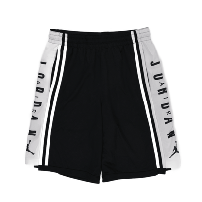 Jordan Men's Athletic Shorts Black White 24 cm Inseam 38 cm Waist Size Medium Polyester