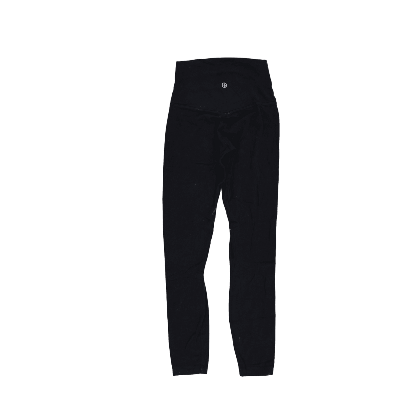 Lululemon Black High Rise Full Length Leggings Size 8 Stretch Blend Activewear