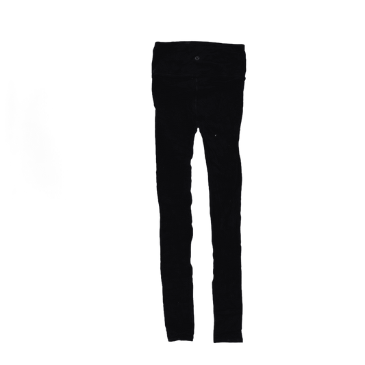 Lululemon High Rise Full Length Black Leggings Size 8 Nylon Blend Activewear