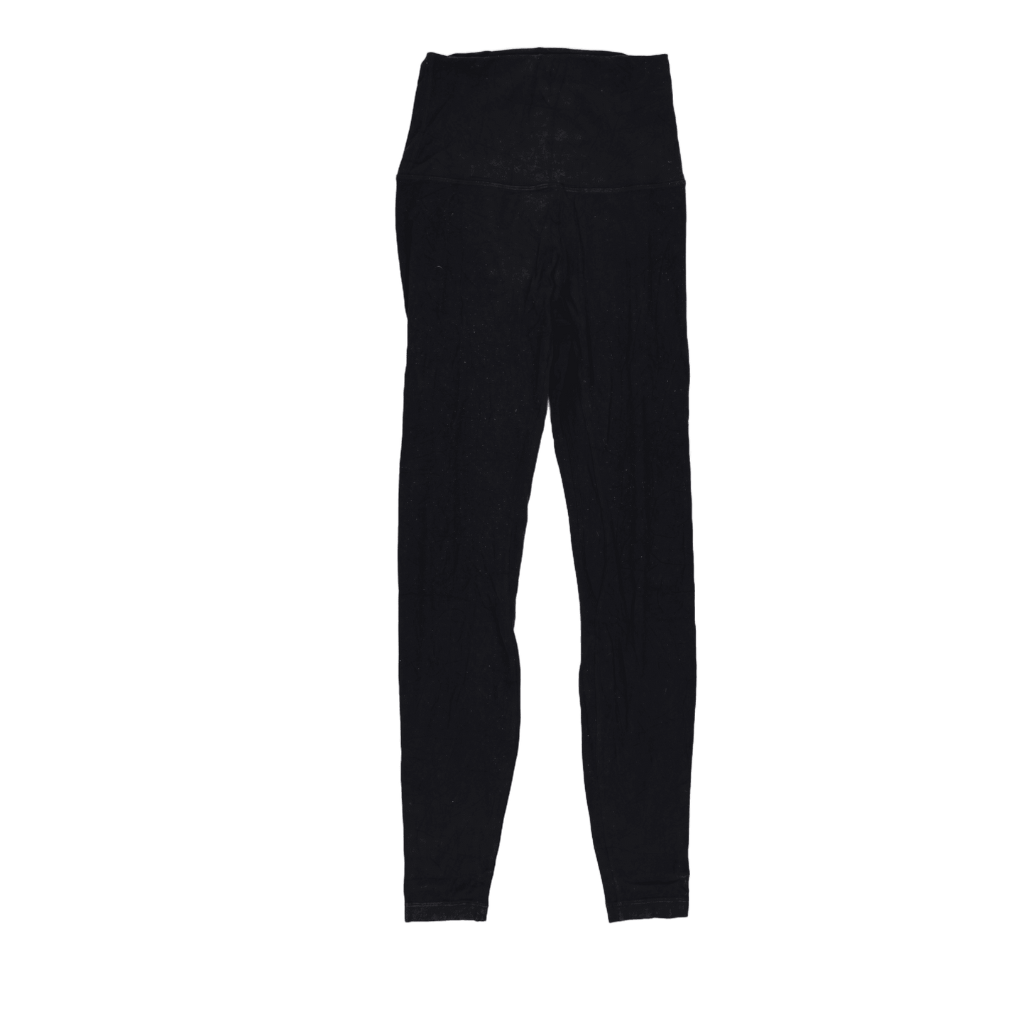Lululemon High Rise Black Leggings Medium 71 cm Inseam 36 cm Waist Stretch Blend