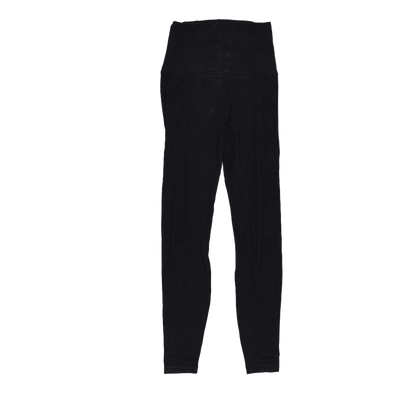 Lululemon High Rise Black Leggings Medium 71 cm Inseam 36 cm Waist Stretch Blend