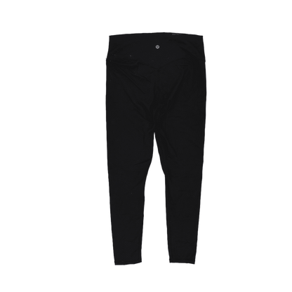 Lululemon High-Waisted Black Women's Athletic Leggings Size M Polyester Blend
