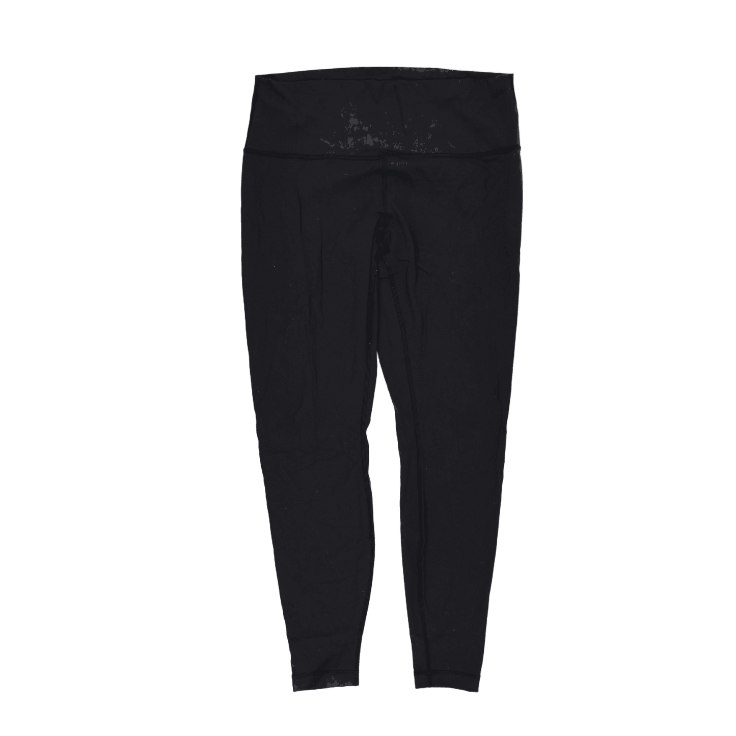 Lululemon Black High Rise Leggings Women's Activewear Size M Polyester Blend 68 cm Inseam