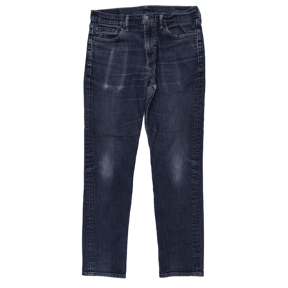 Levi's Original Straight Fit Denim Jeans Blue W31 L32 Cotton