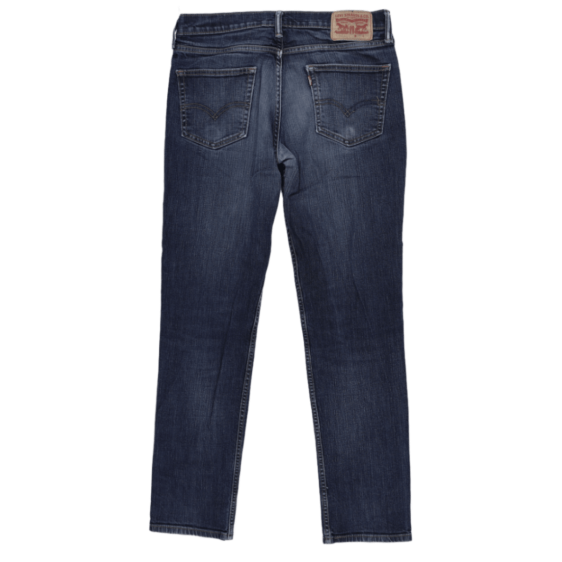 Levi's Original Straight Fit Denim Jeans Blue W31 L32 Cotton