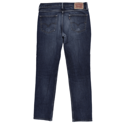 Levi's Original Straight Fit Denim Jeans Blue W31 L32 Cotton