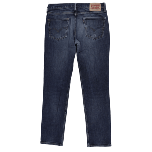 Levi's Original Straight Fit Denim Jeans Blue W31 L32 Cotton