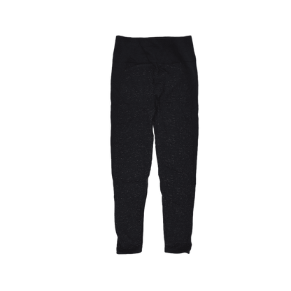 Lululemon Black High Rise Full Length Leggings Size 8 Polyester Blend
