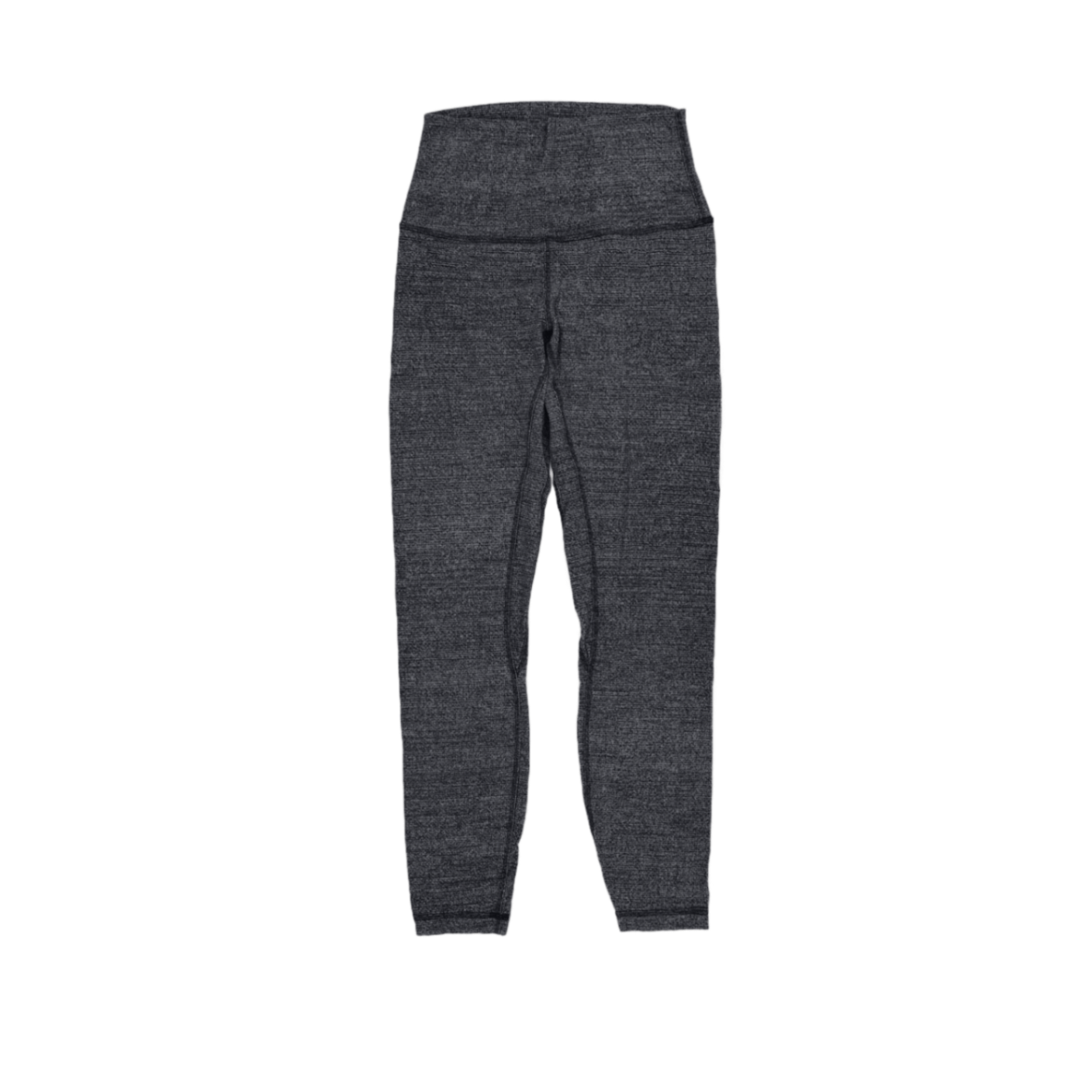 Lululemon High Waist Dark Grey Seamless Leggings Women's Size Small Polyester Blend
