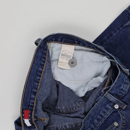 Tommy Hilfiger Vintage Blue Straight Leg Jeans W36 L32 Cotton