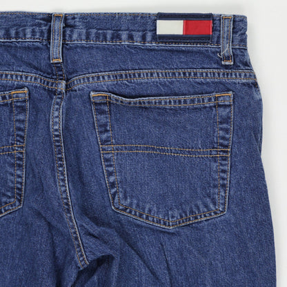 Tommy Hilfiger Vintage Blue Straight Leg Jeans W36 L32 Cotton