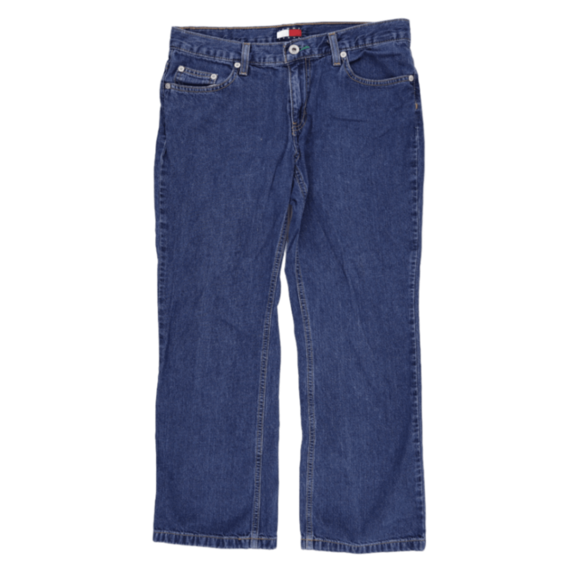 Tommy Hilfiger Vintage Blue Straight Leg Jeans W36 L32 Cotton