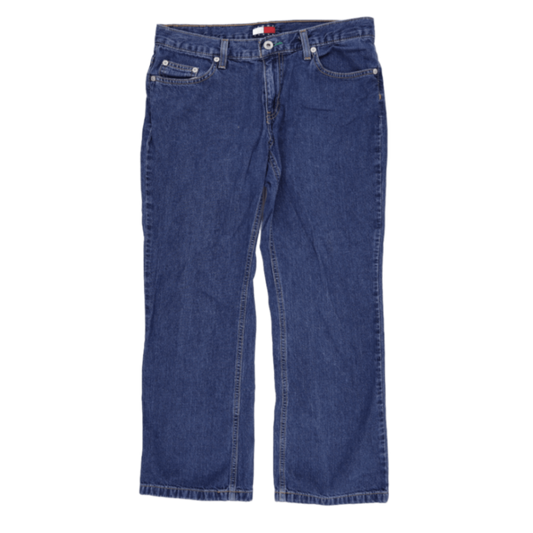 Tommy Hilfiger Vintage Blue Straight Leg Jeans W36 L32 Cotton