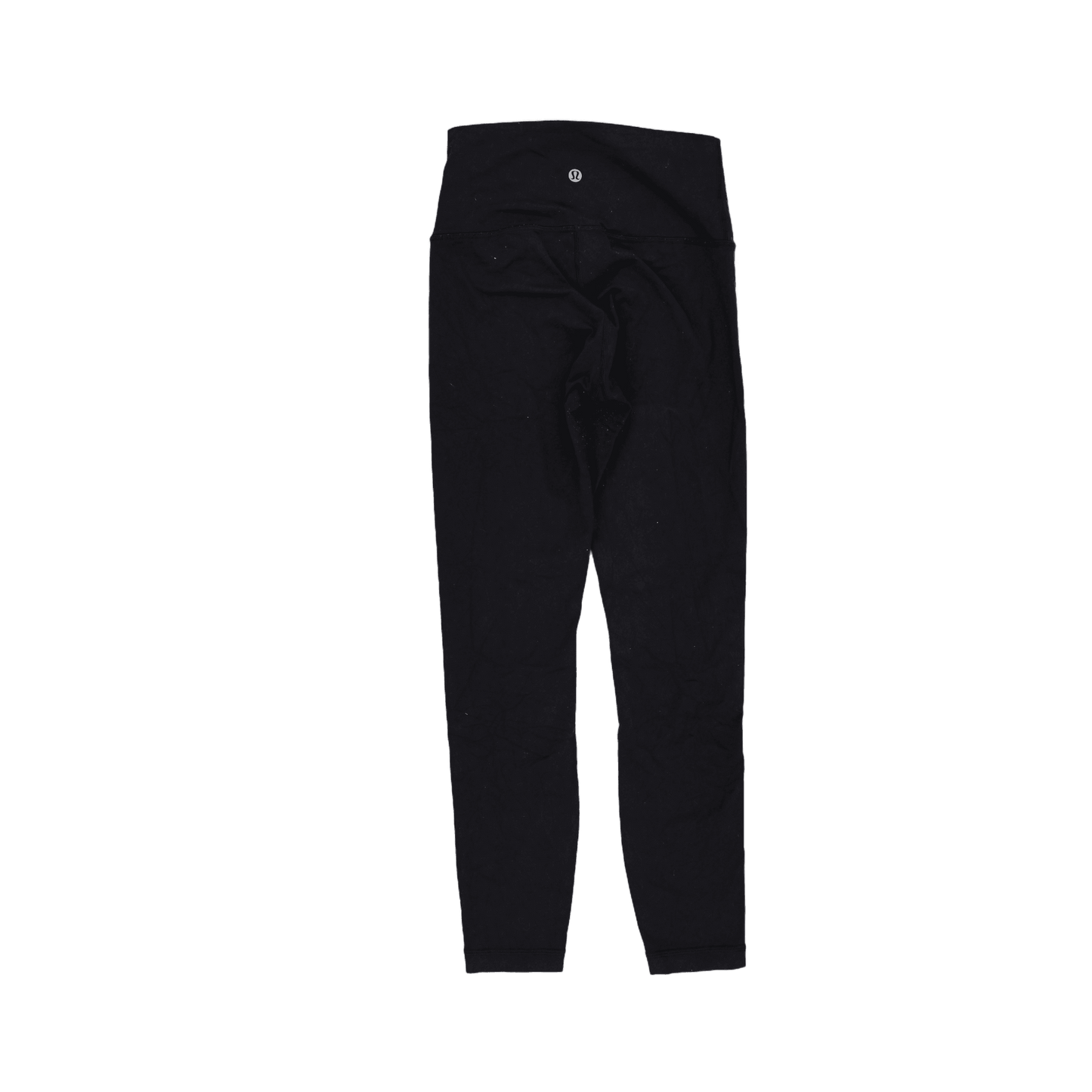 Lululemon Black High Waist Active Leggings Size 10 28 Inch Inseam Polyester Blend