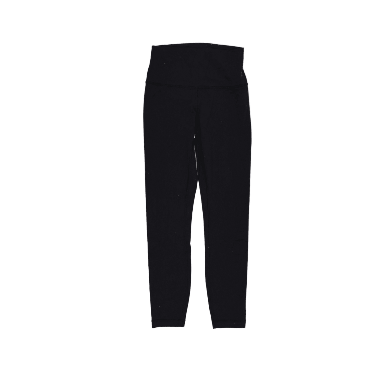 Lululemon Black High Waist Active Leggings Size 10 28 Inch Inseam Polyester Blend