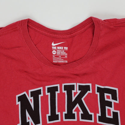 Nike Red Athletic Tee Crew Neck Cotton T-Shirt XXL