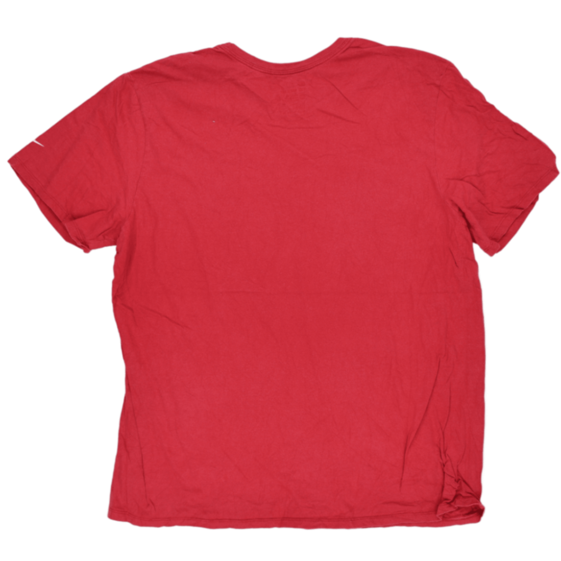 Nike Red Athletic Tee Crew Neck Cotton T-Shirt XXL