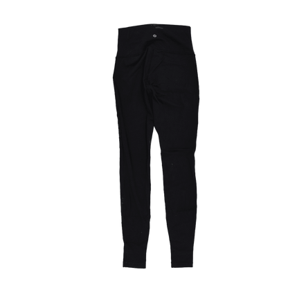 Lululemon Women's Black Active Leggings 27 Inch Inseam Size S Nylon Blend