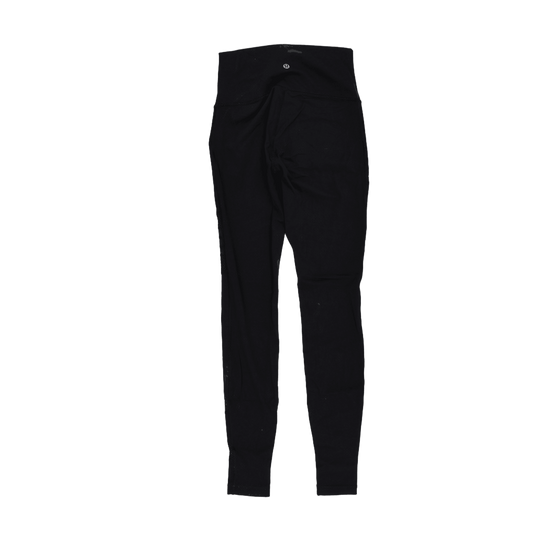 Lululemon Women's Black Active Leggings 27 Inch Inseam Size S Nylon Blend