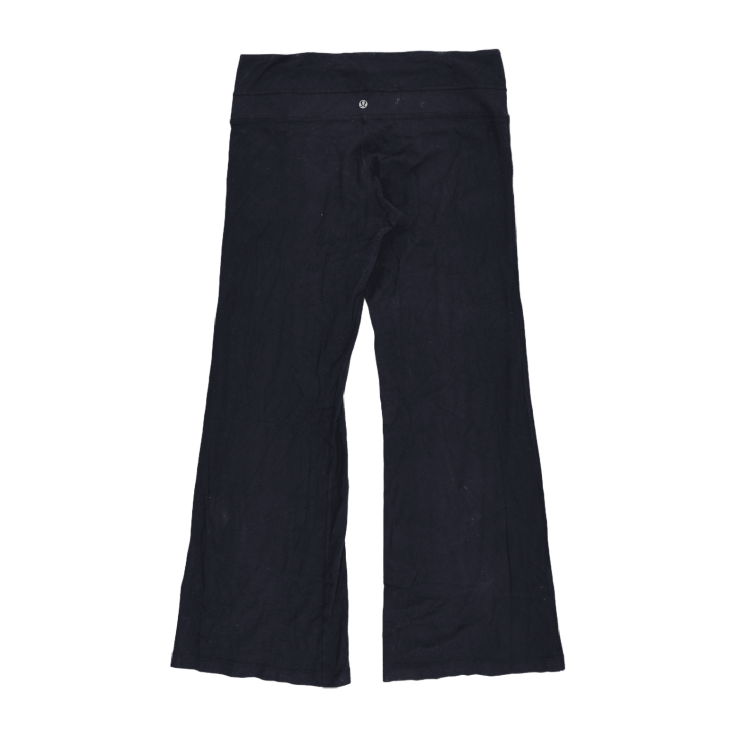 Lululemon Women's Yoga Pants Navy Blue Size 8 Cotton Blend 31 Inch Inseam